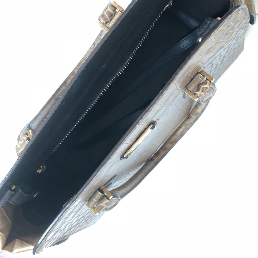 Michael Kors Collection Gia Croc Handbag - Picture 4 of 4